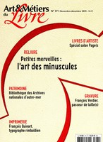 Art et métiers du livre