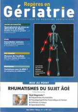 Repères en Gériatrie