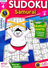 Sudoku Samuraï niveau 4