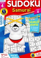 Sudoku Samuraï niveau 4