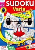 Sudoku Varia niveau 4/5