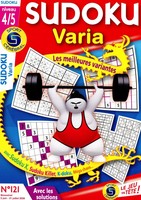 Sudoku Varia niveau 4/5