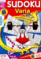 Sudoku Varia niveau 4/5