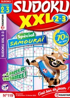 Sudoku XXL niveau 2/3