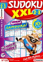 Sudoku XXL niveau 2/3