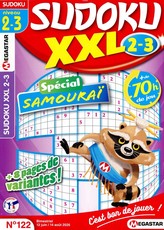 Sudoku XXL niveau 2/3