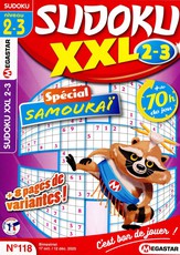 Sudoku XXL niveau 2/3