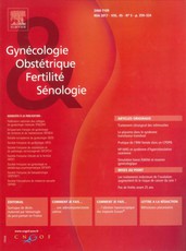 Gynécologie obstétrique fertilité et sénologie